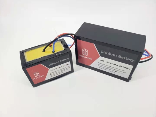 24V 7,8Ah Lithium Titanate LTO μπαταρία για ηλιακό ιχνηλατητή / ηλεκτρική πόρτα