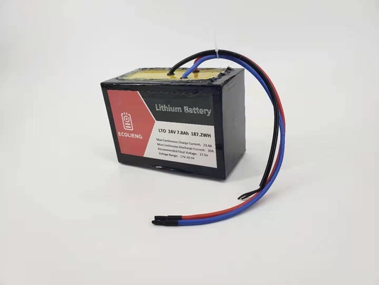 24V 7,8Ah Lithium Titanate LTO μπαταρία για ηλιακό ιχνηλατητή / ηλεκτρική πόρτα