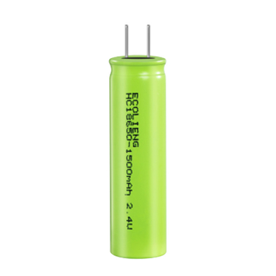 18650 Λιθιοϊονικό LTO μπαταρία 2.4V 1500mAh με υψηλό χρόνο ζωής κύκλου