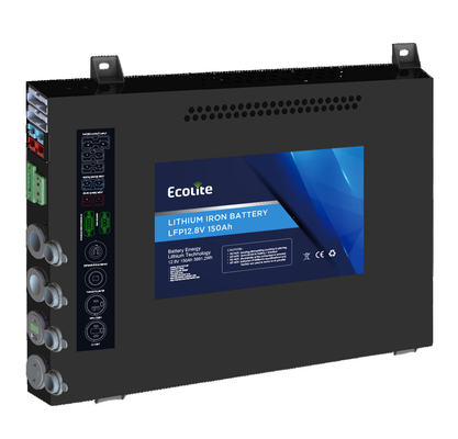LFP 12.8V 150Ah 12 Volt Lithium Battery Pack για RV Motorhome Camper Ηλιακό εξωτερικό