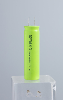 18650 Λιθιοϊονικό LTO μπαταρία 2.4V 1500mAh με υψηλό χρόνο ζωής κύκλου