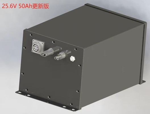 Λιθιοηλιακή μπαταρία 24V 25.6V 50Ah Custom LiFePO4 μπαταρία πακέτο