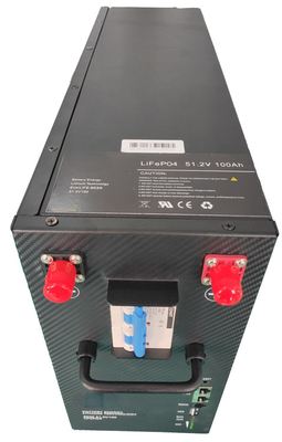 LiFePO4 Βαθιά κυκλική μπαταρία λιθίου 51.2V 100Ah Για σταθμό βάσης επικοινωνίας 4G 5G
