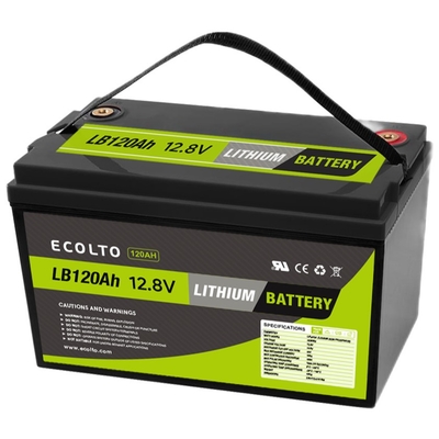 12V 120Ah LiFePO4 μπαταρία λιθίου με BMS υψηλής φόρτισης ρεύματος φορητή παροχή ενέργειας