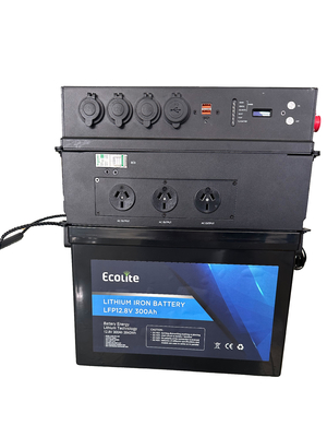 Φορητή ενέργεια 12,8V RV μπαταρία λιθίου 12,8V 300Ah 3840Wh Βαθύ κύκλο ζωής