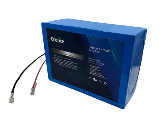 24V 7,8Ah Protable Lithium Titanate LTO μπαταρία για ηλιακό ιχνηλατητή με BMS