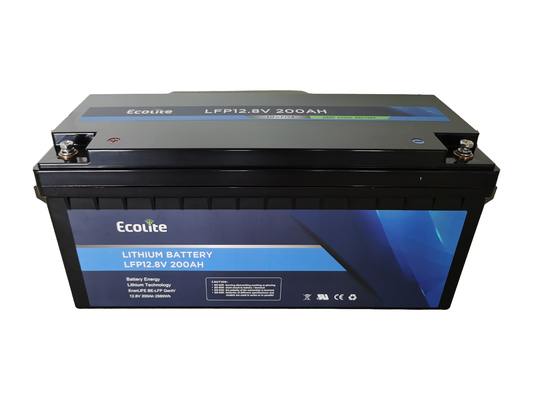 Ecolite 4000+Deep Cycle LifePO4 μπαταρία λιθίου με BMS 12.8V 200Ah LFP μπαταρία πακέτο