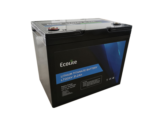 Συσκευή μπαταριών Ecolite LTO 24V 31.2Ah Lithium Titanate Pack για σύστημα UPS
