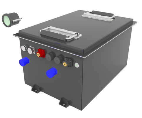 51.2V 105Ah LFP Lithium Iron Phosphate Power Battery για AGV φορτηγά φορτηγά καράβια γκολφ καρότσια