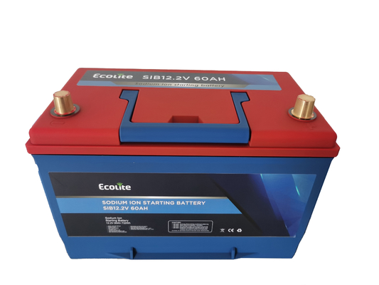 Τεχνική μπαταρία ιόντων νατρίου 12.2V 60Ah Αρχάριος του αυτοκινήτου μπαταρία νατρίου 3000 κύκλοι