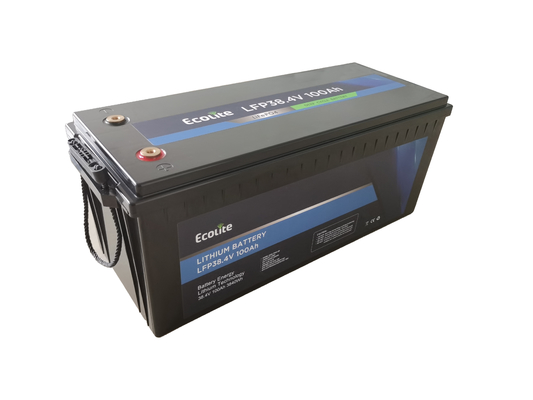 Διάρκεια ζωής 38.4V100Ah LiFePO4 μπαταρία Αποθήκευση Ηλιακής Ενέργειας Εξωτερική Κατασκήνωση Αυτοκίνητο RV Βάρκα Μπαταρίες ιόντων λιθίου