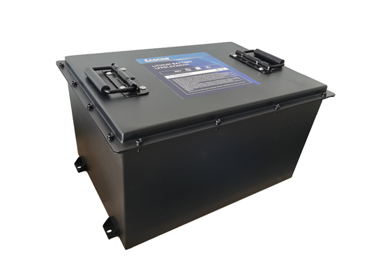 Υψηλής απόδοσης 48V 80ah 105ah Λίθιο σιδηροφωσφορικό πακέτο μπαταρίας για κάρο γκολφ