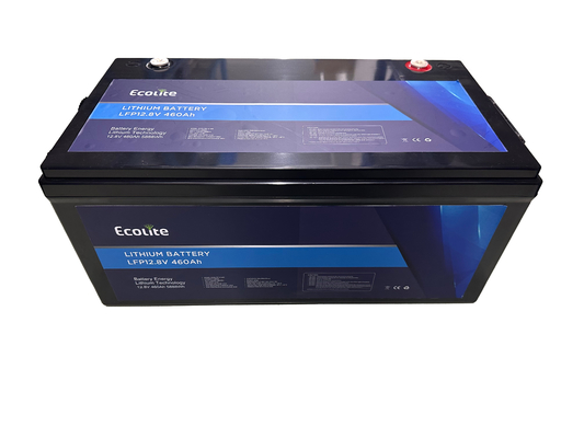 ECOLITE Υψηλή ενεργειακή πυκνότητα 12.8V 460Ah RV θαλάσσια εφεδρική ισχύς μπαταρία λιθίου