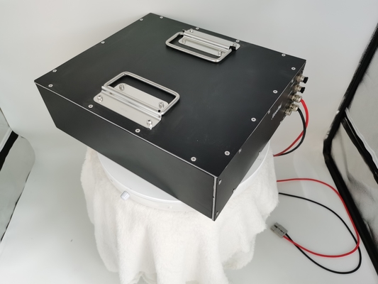 Υψηλής θερμοκρασίας LFP 48V 50Ah LiFePO4 πακέτο μπαταρίας λιθίου για logistics aGV